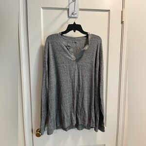 Gray Henley shirt